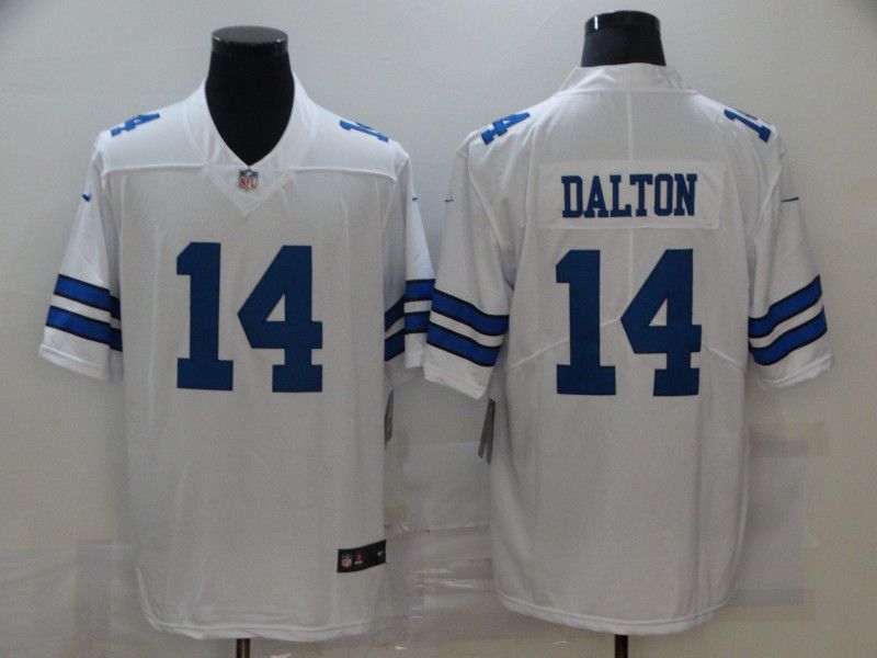 Men Dallas cowboys #14 Dalton White Nike Vapor Untouchable Limited 2020 NFL Nike Jerseys->miami dolphins->NFL Jersey